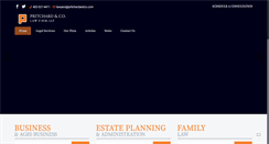 Desktop Screenshot of pritchardandcompany.ca